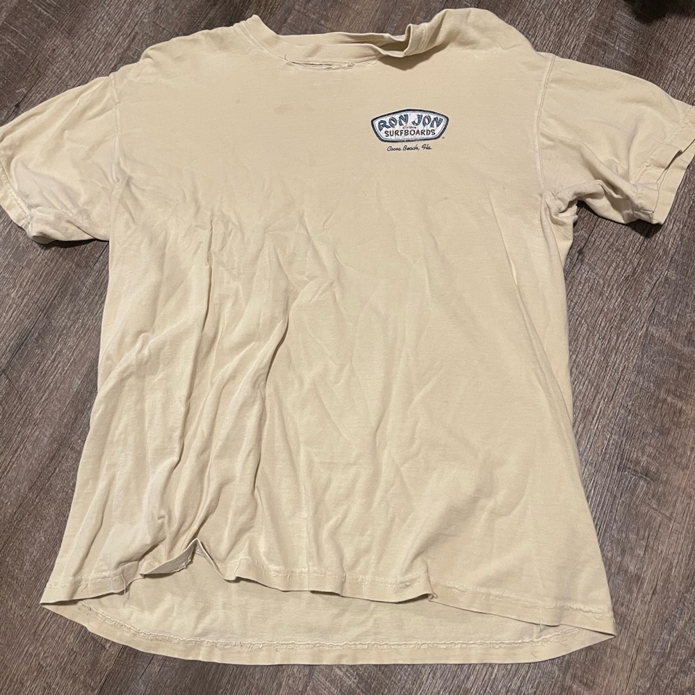 Comfort Colors Men's Tan Short Sleeve Tee
